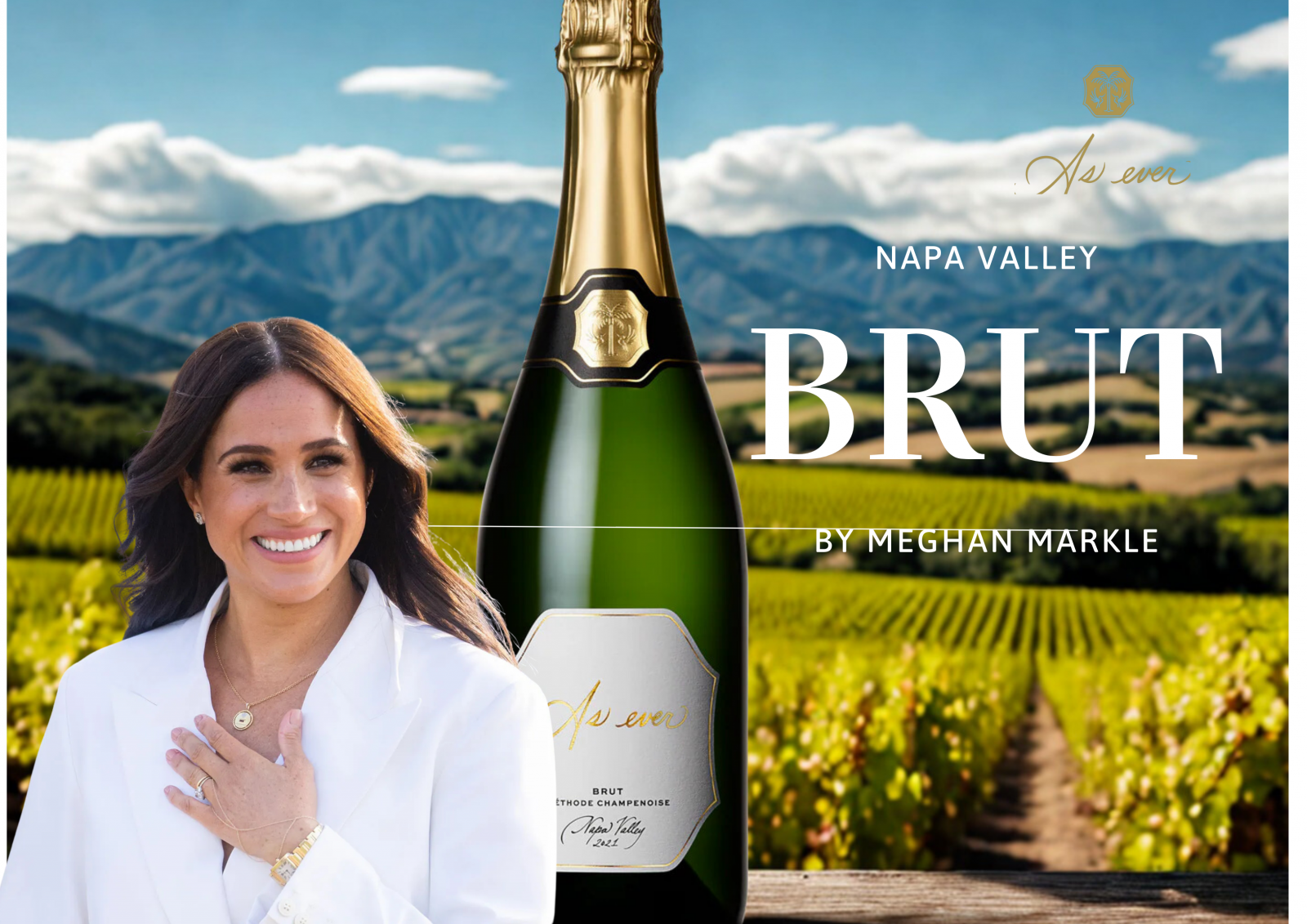 New sparkling wine by the Duchess of Sussex