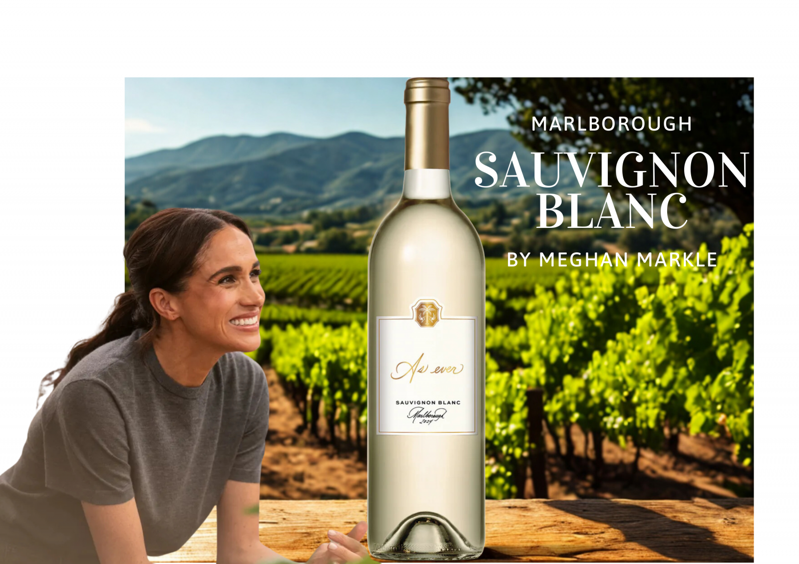 New wine by the Duchess of Sussex