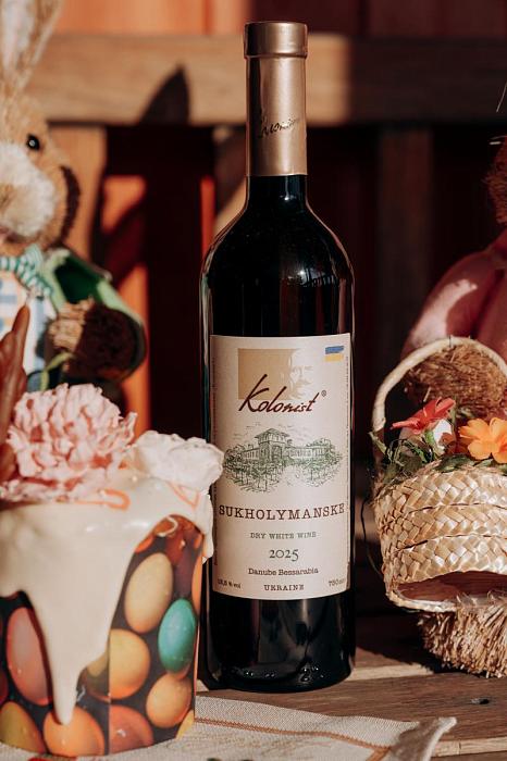 вино сухое Сухолиманское