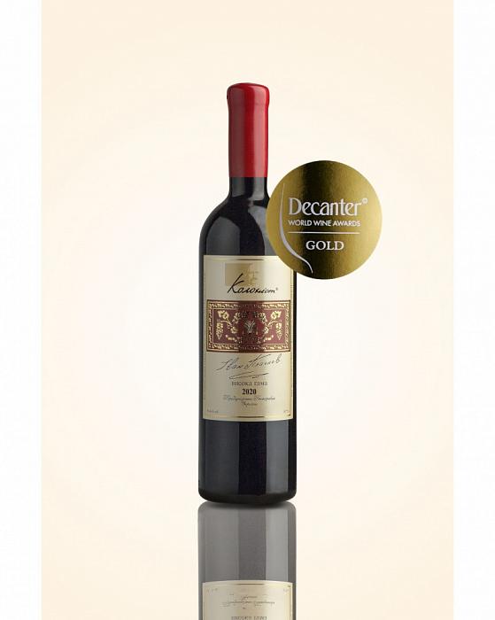 Каберне Мерло сухе витримане червоне категорія «Висока гама» 2020 р.